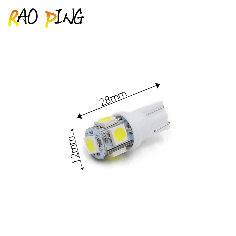 Car Auto T10 194 W5W 5050 Wedge Bulb Lamp 5SMD Clearance Lights License Plate Lights Universal Led 12V
Car Auto T10 194 W5W 5050 Wedge Bulb Lamp 5SMD Clearance Lights License Plate Lights Universal Led 12V