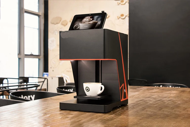 Hot Saling Black Technology Flowers Ten Seconds Coffee 3D Printer With Food Grade Rtification
Hot Saling Black Technology Flowers Ten Seconds Coffee 3D Printer With Food Grade Rtification