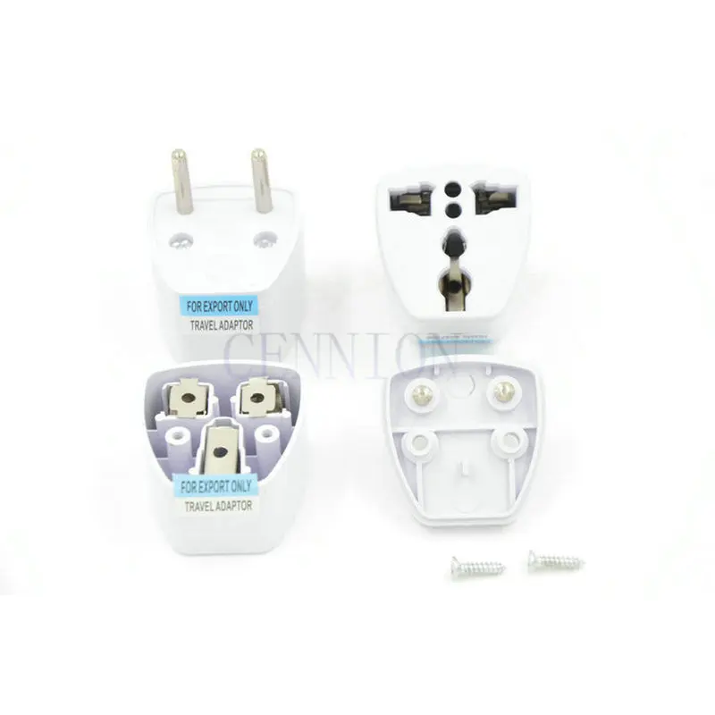 UK US AU DE to EU AC Power Plug Travel Adapter Converter 100pcs express shipping
UK US AU DE to EU AC Power Plug Travel Adapter Converter 100pcs express shipping