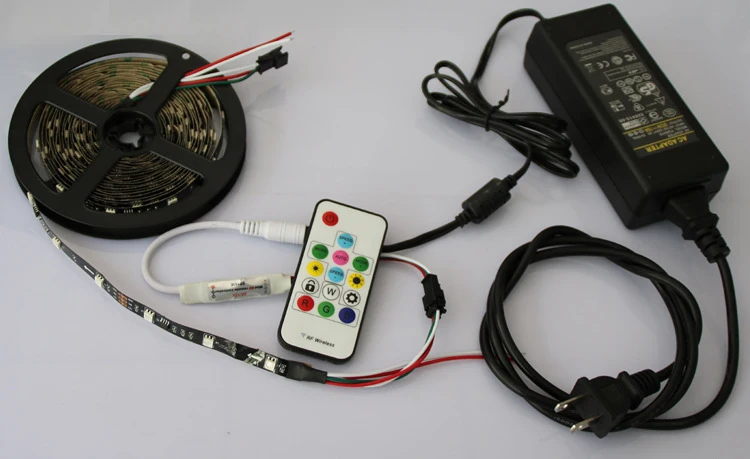 Светодиодная лента WS2811 IC SMD5050, пиксельное освещение с полным цветом мечты, с пультом дистанционного управления и драйвером, 50 м, 12 В постоянного тока, 30 светодиодов/м WS2811 IC
Светодиодная лента WS2811 IC SMD5050, пиксельное освещение с полным цветом мечты, с пультом дистанционного управления и драйвером, 50 м, 12 В постоянного тока, 30 светодиодов/м WS2811 IC