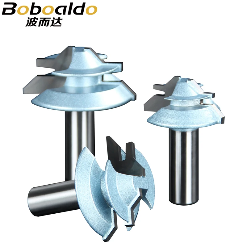 1pcs 1/2 SHK Small Lock Miter Router Bit Anti-kickback 45 degree 1/2*1-1/2 1/2 Shank Tenon Cutter for Woodworking Tools
1pcs 1/2 SHK Small Lock Miter Router Bit Anti-kickback 45 degree 1/2*1-1/2 1/2 Shank Tenon Cutter for Woodworking Tools