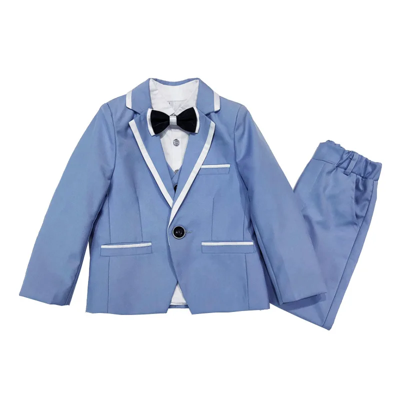 New Boys Blazer Vest Pant 3pcs Clothing Set Gentleman Suit for Wedding Kids Birthday Party Dress Suit Children Ceremony Costume
New Boys Blazer Vest Pant 3pcs Clothing Set Gentleman Suit for Wedding Kids Birthday Party Dress Suit Children Ceremony Costume