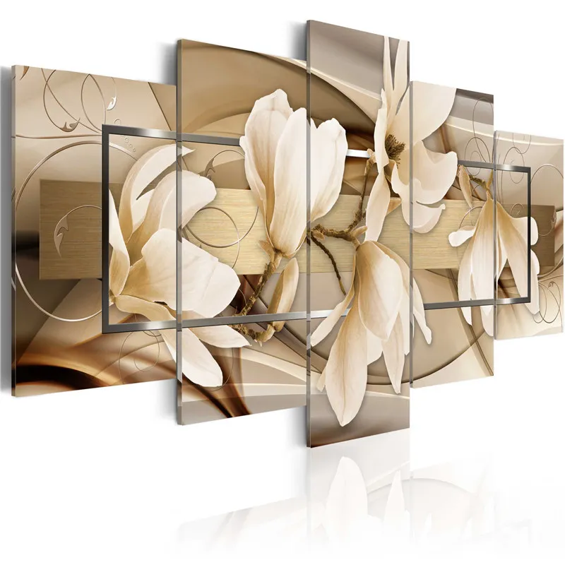 5 Pieces Simple Magnolias Canvas Painting Flower Wall Art Colorful Blossom Poster Pastel Modern Wall Pictures Bedroom Home Decor
5 Pieces Simple Magnolias Canvas Painting Flower Wall Art Colorful Blossom Poster Pastel Modern Wall Pictures Bedroom Home Decor