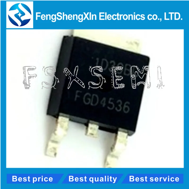 10pcs/lot FGD4536TM FGD4536 TO-252 360V PDP Trench IGBT | Электронные компоненты и принадлежности