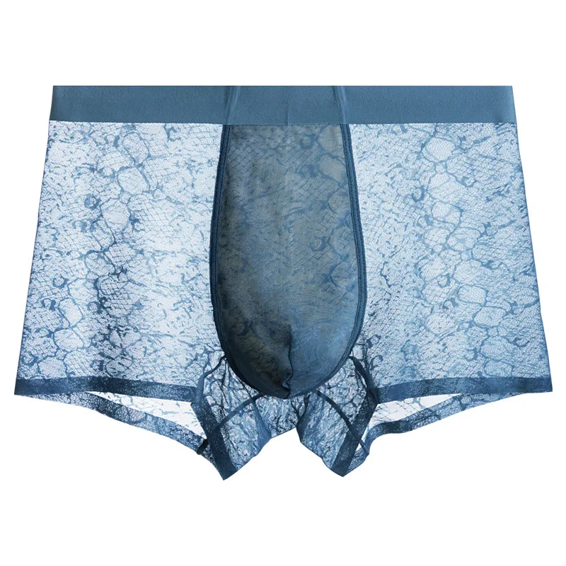 Ultra-thin Fast Drying Ice Silk Male Underwear Sexy Transparent Lace Man Boxers U Pouch Bag Breathable Mens Boxer Shorts JD160
Ultra-thin Fast Drying Ice Silk Male Underwear Sexy Transparent Lace Man Boxers U Pouch Bag Breathable Mens Boxer Shorts JD160
