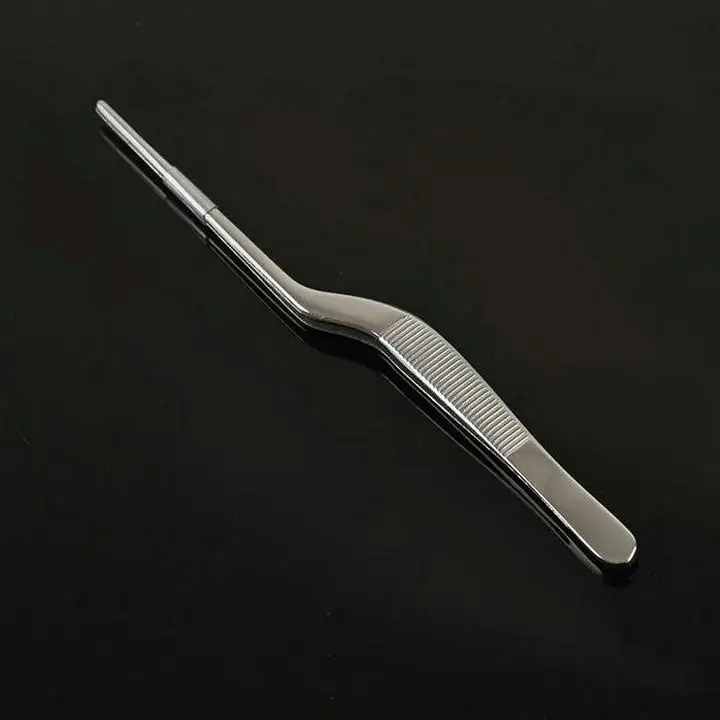 5pcs/set 14cm to 30cm Thicken Stainless steel Spear Shaped Curved, Lanciform tweezers For Tissue Culture Lab Tool
5pcs/set 14cm to 30cm Thicken Stainless steel Spear Shaped Curved, Lanciform tweezers For Tissue Culture Lab Tool