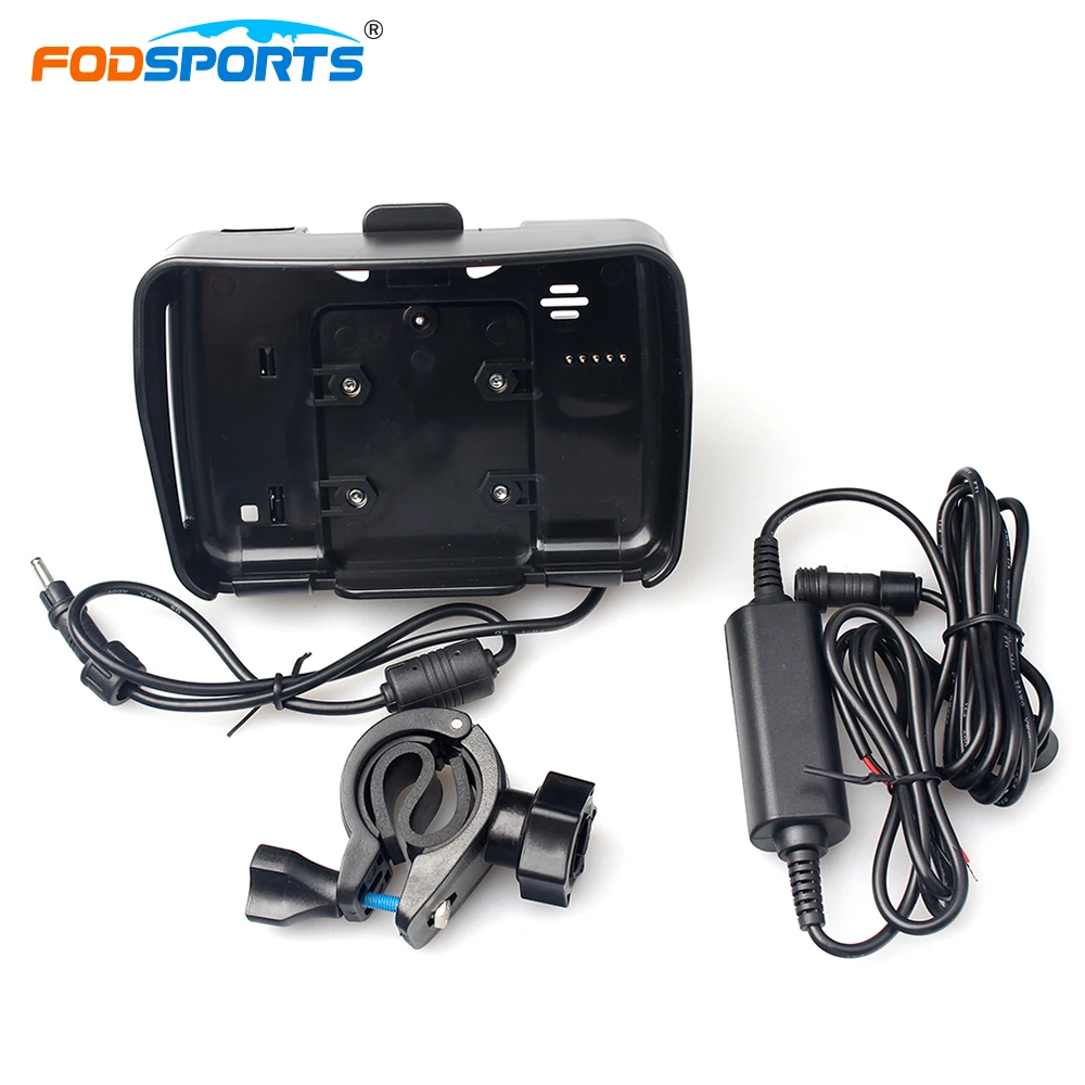Аксессуары для gps навигации Fodsports мотоцикла подставка держатель с кабелем