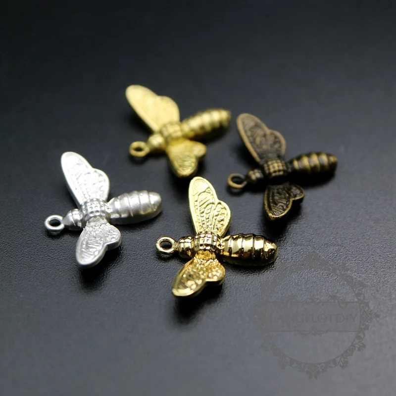 15x20mm vintage style silver,gold,raw brass color bees bugs antiqued DIY pendant charm supplies findings 1800240
15x20mm vintage style silver,gold,raw brass color bees bugs antiqued DIY pendant charm supplies findings 1800240