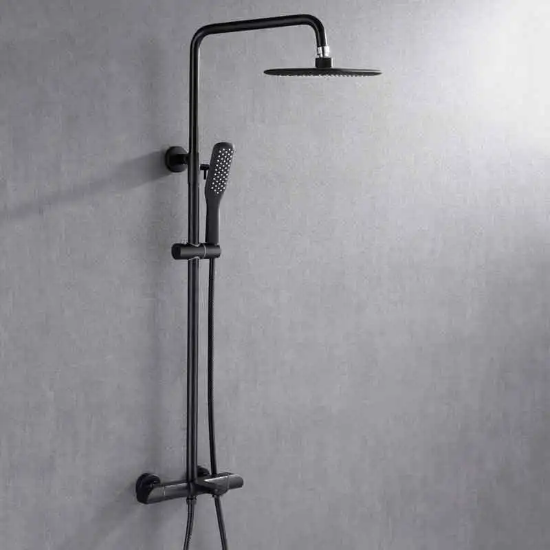 Shower System black Shower Faucet Set 3-Function Bathroom Shower Fixtures with Waterfall Tub Spout Wall Mount Shower Head
Shower System black Shower Faucet Set 3-Function Bathroom Shower Fixtures with Waterfall Tub Spout Wall Mount Shower Head