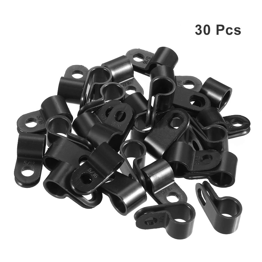 Uxcell 30Pcs Nylon R-type Cable Clamp Organizer Cord Clips with Wire Management 3.1/5.3/7.9/10.4/15.8/19.4mm White Black
Uxcell 30Pcs Nylon R-type Cable Clamp Organizer Cord Clips with Wire Management 3.1/5.3/7.9/10.4/15.8/19.4mm White Black