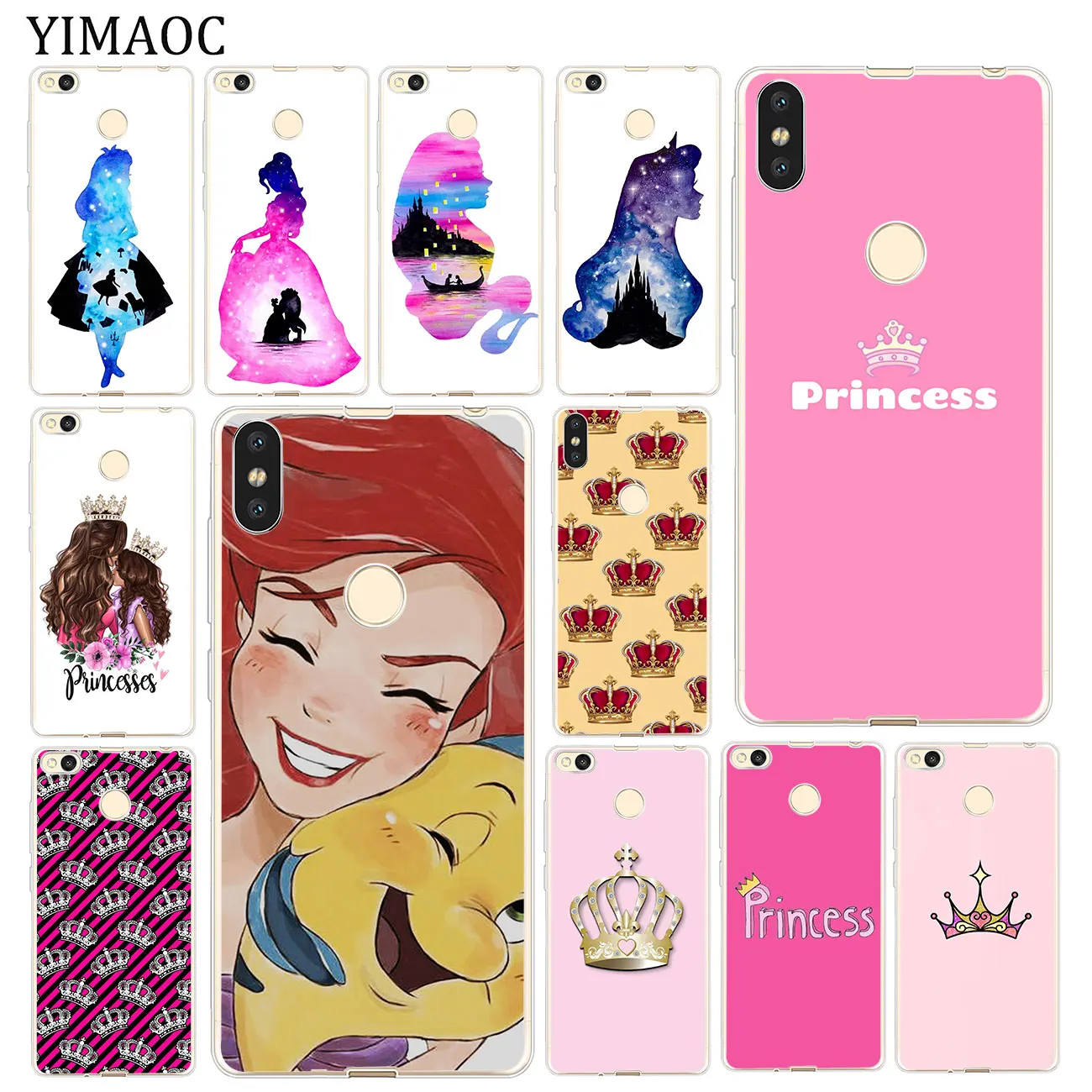 Мягкий чехол YIMAOC для Xiaomi MI Redmi 8A 7A 6A 5A 4X Note 8 7 6 Pro 5 Plus|Бамперы| |