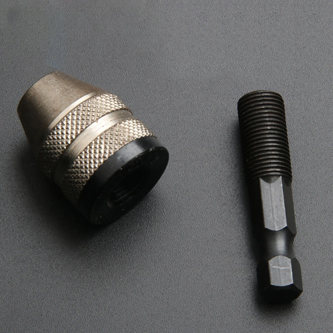 New High Quality 1/4 inch 47mm Hex Shank Chuck Keyless Drill Bits Quick Change Convertor Adapter Hand Power Tools
New High Quality 1/4 inch 47mm Hex Shank Chuck Keyless Drill Bits Quick Change Convertor Adapter Hand Power Tools