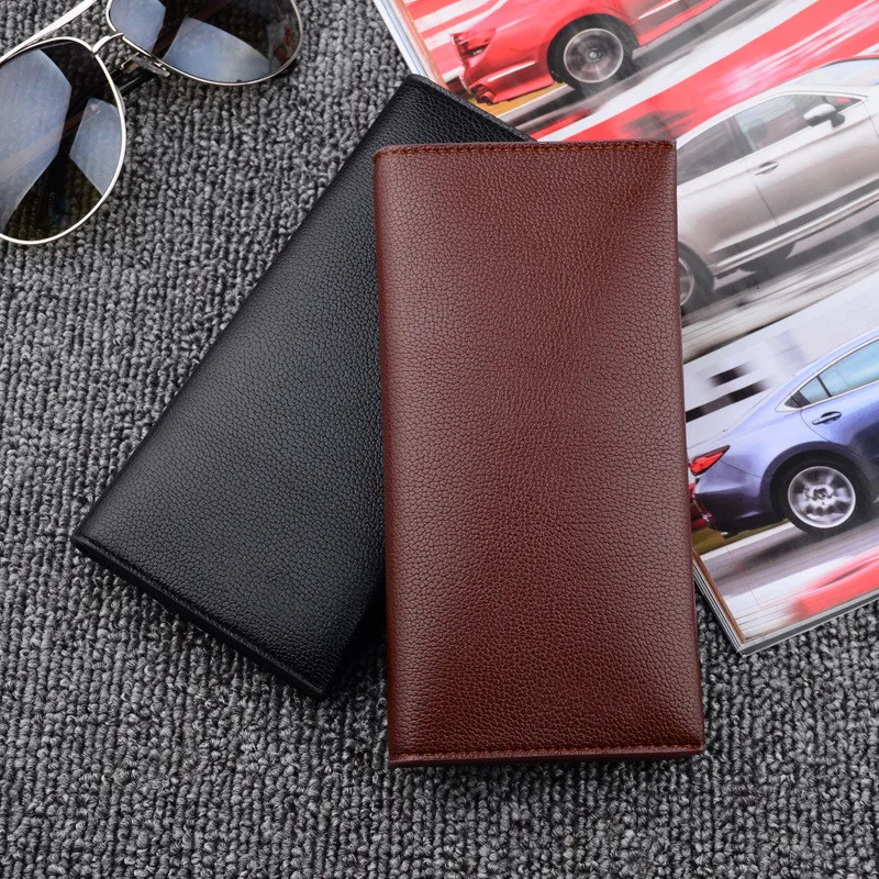 2019 New Men Wallet PU Leather Long Clutch Business Wallets Quality Bifold Purse Slim Fashion Male Wallets Money Clip
2019 New Men Wallet PU Leather Long Clutch Business Wallets Quality Bifold Purse Slim Fashion Male Wallets Money Clip