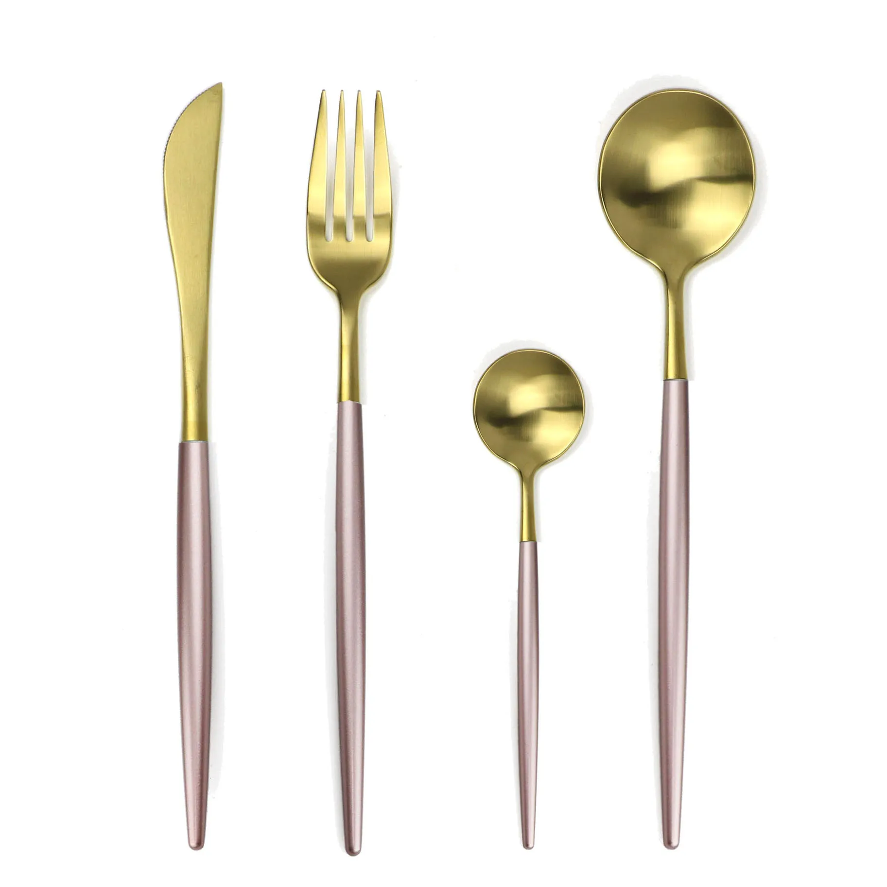 16Pcs/Lot Silverware Exquisite Creative Dinner set 304 Stainless Steel Cutlery Gold Silver Steak Knife Fork Scoop Teaspoon For 1
16Pcs/Lot Silverware Exquisite Creative Dinner set 304 Stainless Steel Cutlery Gold Silver Steak Knife Fork Scoop Teaspoon For 1