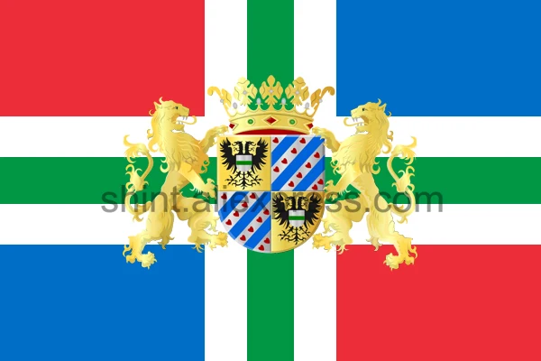 Netherlands Groningen Province with coat of arms Flag 3ft x 5ft Polyester Banner Flying 150* 90cm Custom outdoor brass grommets
Netherlands Groningen Province with coat of arms Flag 3ft x 5ft Polyester Banner Flying 150* 90cm Custom outdoor brass grommets