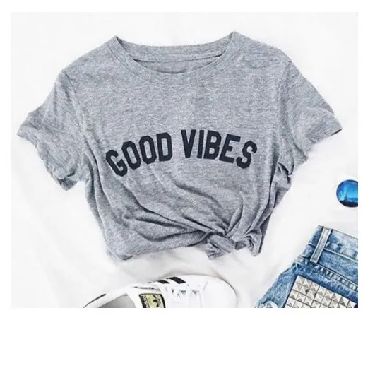 Skuggnas Good Vibes Unisex T Shirt Women Mens T Shirt High Quality Tee Shirt Tumblr Casual Short Sleeve Cotton T Shirts Top
Skuggnas Good Vibes Unisex T Shirt Women Mens T Shirt High Quality Tee Shirt Tumblr Casual Short Sleeve Cotton T Shirts Top