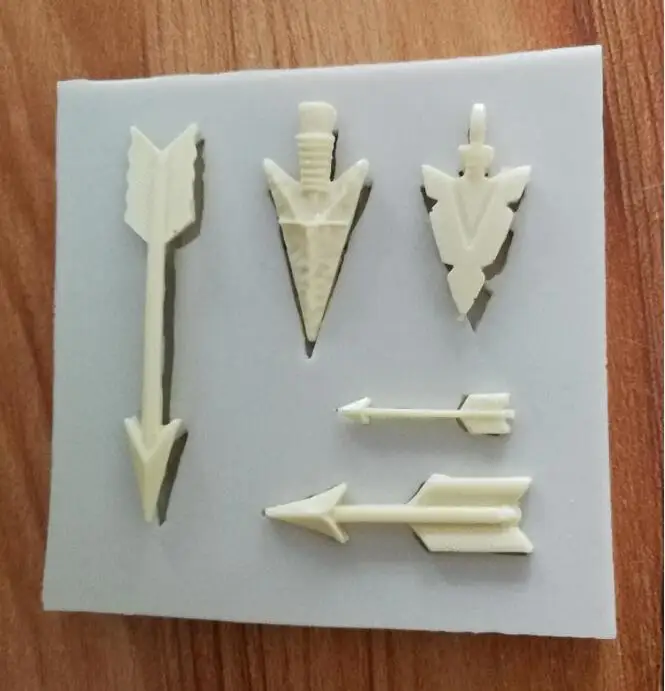 Silicone Mold 1 pc five kinds arrow silicone mold mould sugar craft fondant cake decorating animal mould baking tool
Silicone Mold 1 pc five kinds arrow silicone mold mould sugar craft fondant cake decorating animal mould baking tool