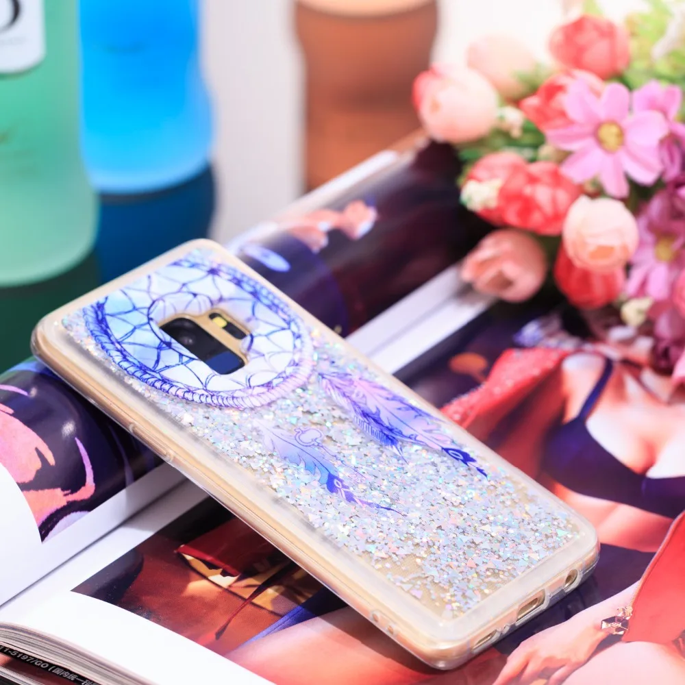 Мягкий чехол для Samsung Galaxy J1 J120 J2 J3 J4 J5 J6 J7 Prime J310 J330 J327 плюс сыпучих песков ТПУ с