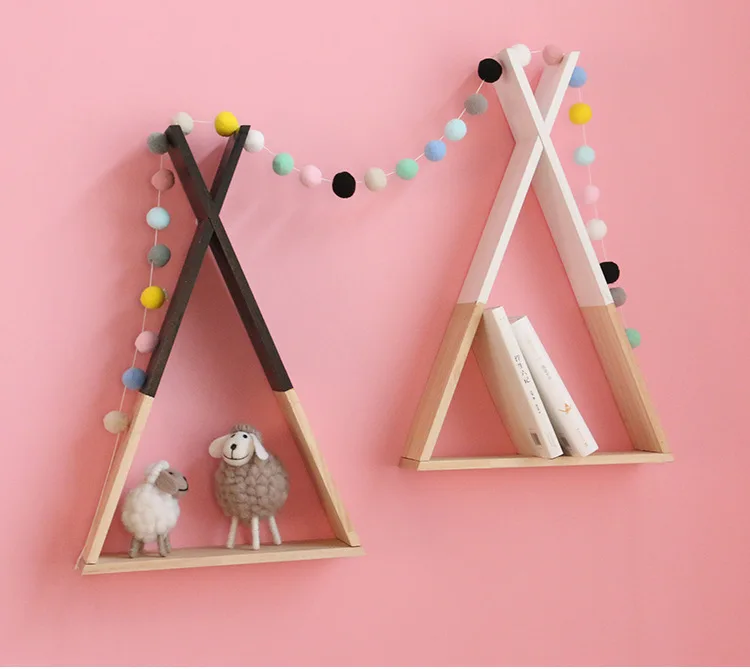 Nordic Style Wooden Shelf Lovely Colors Shelf Wall Hanging Trigon Storage Book Shelf Home Kids Baby Room DIY Decor Gift
Nordic Style Wooden Shelf Lovely Colors Shelf Wall Hanging Trigon Storage Book Shelf Home Kids Baby Room DIY Decor Gift