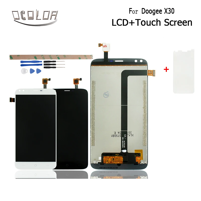 Фото Ocolor Для Doogee X30 ЖК дисплей Дисплей и Сенсорный экран Экран замены дигитайзер