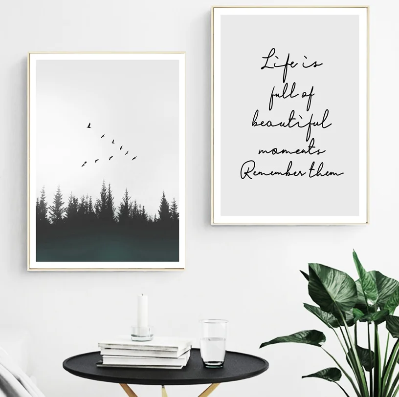 Forest Bird Life Quotes Wall Art Canvas Painting Nordic Posters And Prints Wall Pictures For Living Room Wall Decor
Forest Bird Life Quotes Wall Art Canvas Painting Nordic Posters And Prints Wall Pictures For Living Room Wall Decor