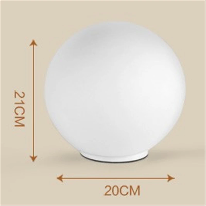 Nordic Personality Bedside Lamp American Bedroom Simple Fashion Table Lamp Glass Ball LED Reading Lamp
Nordic Personality Bedside Lamp American Bedroom Simple Fashion Table Lamp Glass Ball LED Reading Lamp
