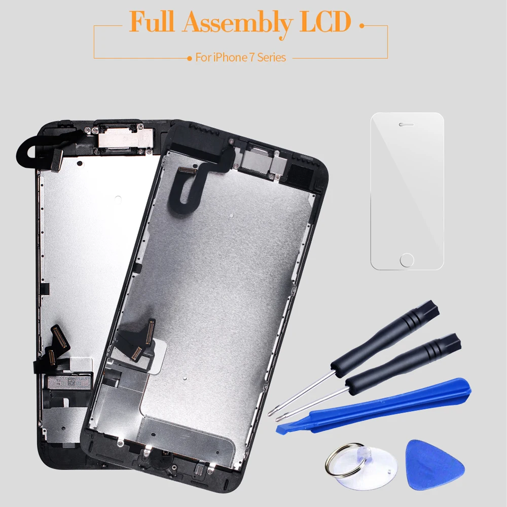 100% Tested Complete Full Set ecran For iPhone 7 LCD Display Touch Screen Digitizer Assembly Replacement For iPhone 7 plus LCD
100% Tested Complete Full Set ecran For iPhone 7 LCD Display Touch Screen Digitizer Assembly Replacement For iPhone 7 plus LCD