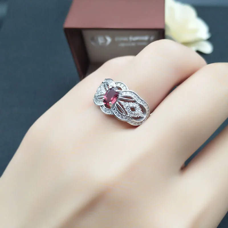 LANZYO 925 пробы серебряные кольца натуральный гранатовый Камень Изящные Ювелирные изделия на день рождения для женщин Новые Кольца Открытые Кольца j040601agsm
LANZYO 925 пробы серебряные кольца натуральный гранатовый Камень Изящные Ювелирные изделия на день рождения для женщин Новые Кольца Открытые Кольца j040601agsm