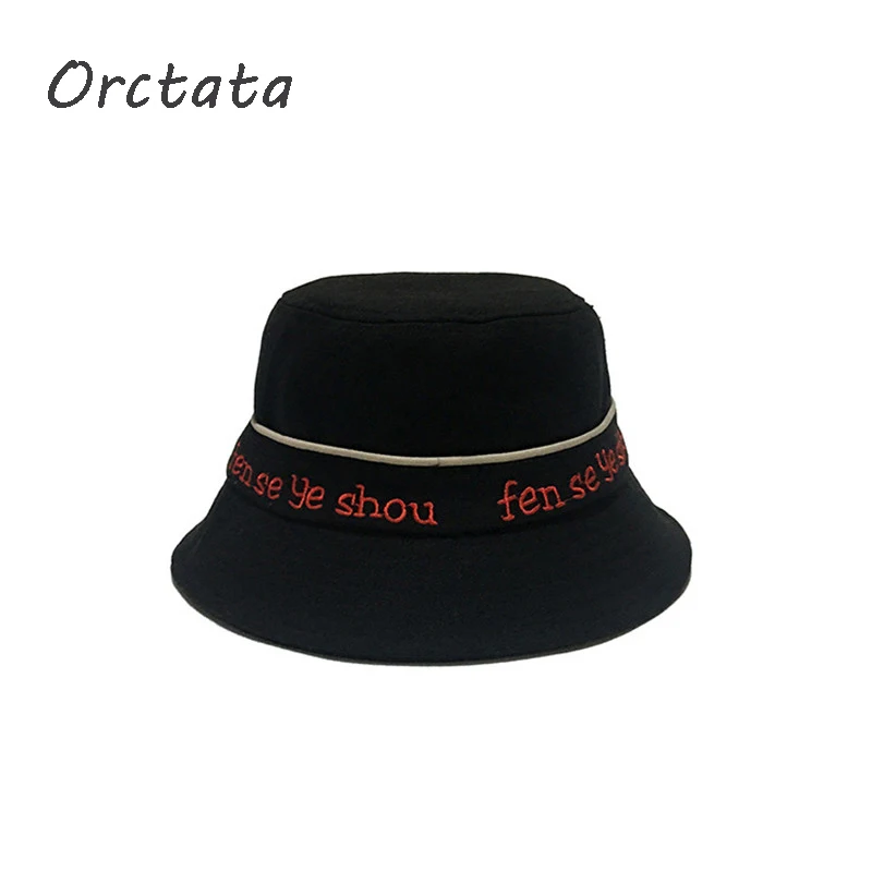 Summer Letter Embroidery Cotton Fishing Bucket Hat Women Spring Autumn Outdoor Travel Flat Cap Hiking Protector Sun Hat 5 Colors
Summer Letter Embroidery Cotton Fishing Bucket Hat Women Spring Autumn Outdoor Travel Flat Cap Hiking Protector Sun Hat 5 Colors