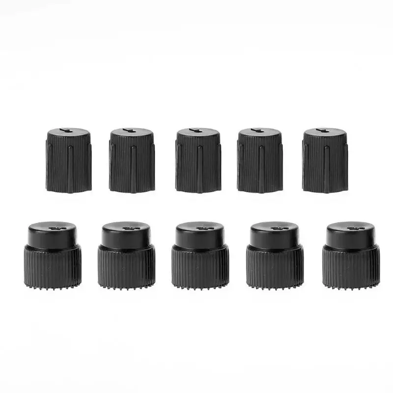 5pcs Black 13mm+ 5pcs 16mm R134a High Low A/C System Charging Port Service Caps Suitable For Car Air Conditioner Replacement
5pcs Black 13mm+ 5pcs 16mm R134a High Low A/C System Charging Port Service Caps Suitable For Car Air Conditioner Replacement