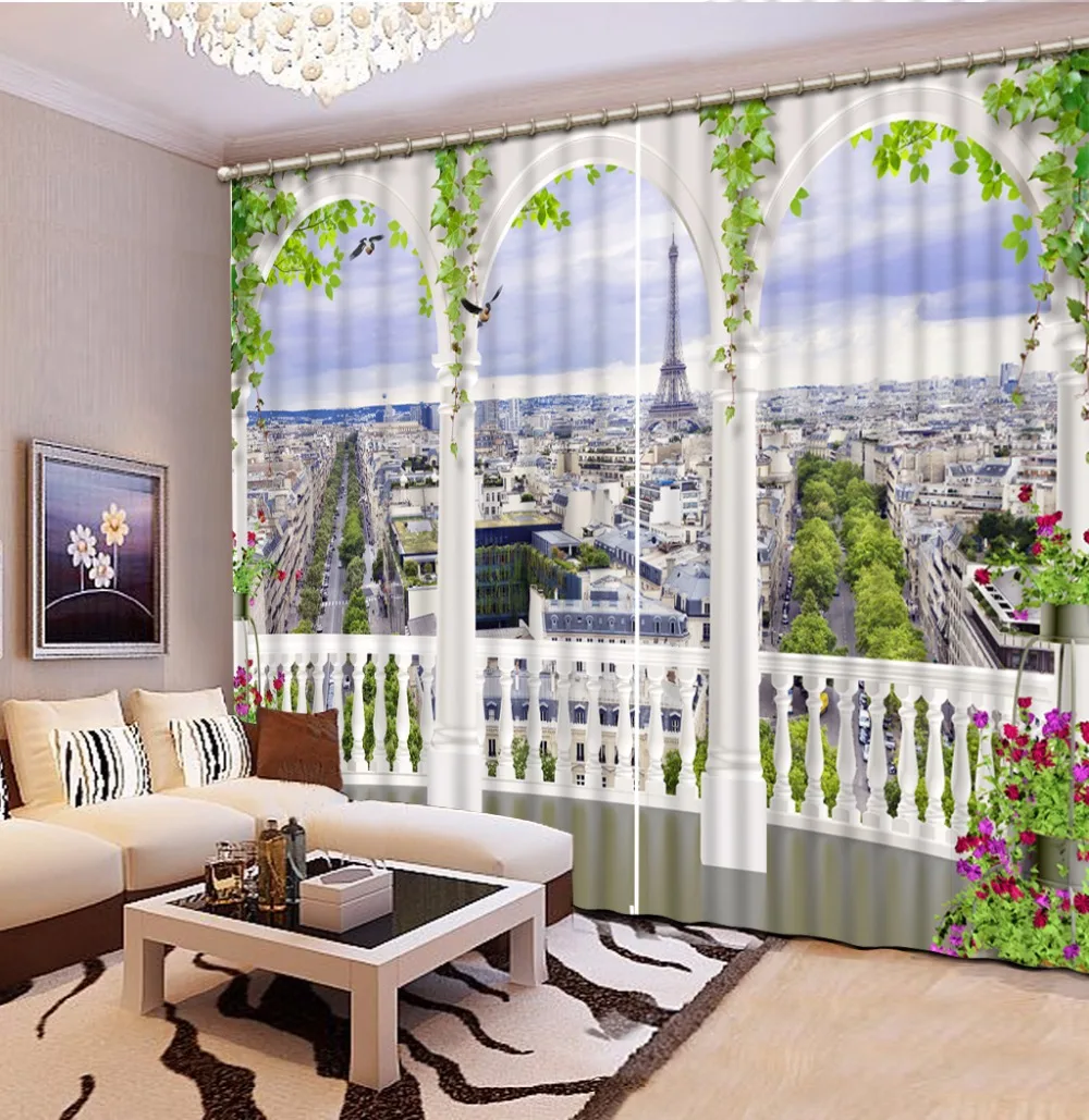 Fashion Customized Home Bedroom Decoration 3D Curtain Balcony City Scenery Curtains For Blackout Curtains Living Room 3D Curtain
Fashion Customized Home Bedroom Decoration 3D Curtain Balcony City Scenery Curtains For Blackout Curtains Living Room 3D Curtain