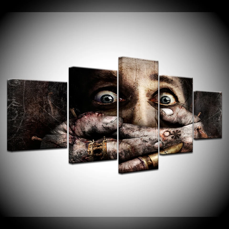 Modern HD Modular printed canvas paintings unframed 5 pieces horrifying human face wall art pictures home decorations paintings
Modern HD Modular printed canvas paintings unframed 5 pieces horrifying human face wall art pictures home decorations paintings