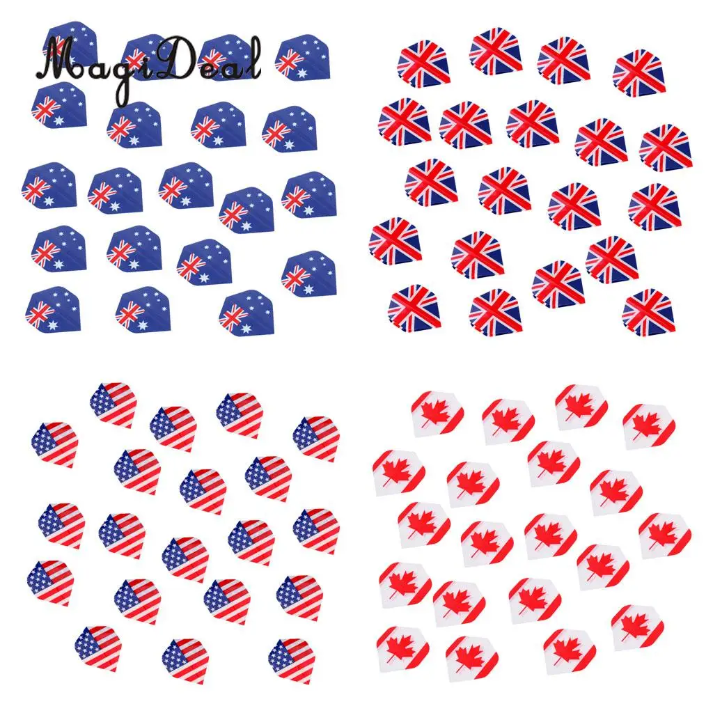 MagiDeal 80 Pieces National Flag Standard Dart Flights Professional PET Darts Flights
MagiDeal 80 Pieces National Flag Standard Dart Flights Professional PET Darts Flights