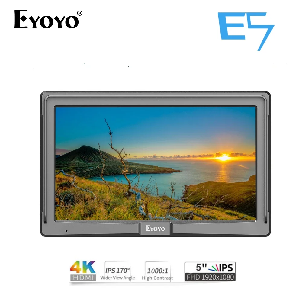 4 K монитор Eyoyo E5 5 дюймов 1080 P поле ips видео dslr камеры на Камера HDMI дисплей для разных