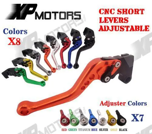 CNC Short Adjustable Racing Brake Clutch Lever For Suzuki GSXR1000 K7 2007 2008 GSX-R1000 NEW
CNC Short Adjustable Racing Brake Clutch Lever For Suzuki GSXR1000 K7 2007 2008 GSX-R1000 NEW