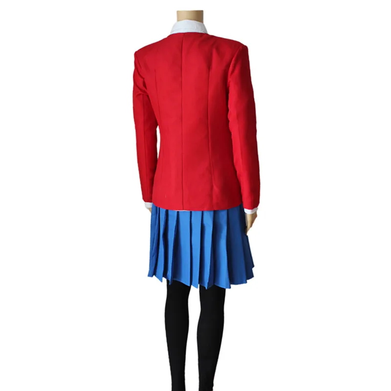 Anime TIGER DRAGON Toradora Aisaka Taiga Cosplay Costume School Uniform for Girls(Blazer+Skirt+Tie)
Anime TIGER DRAGON Toradora Aisaka Taiga Cosplay Costume School Uniform for Girls(Blazer+Skirt+Tie)