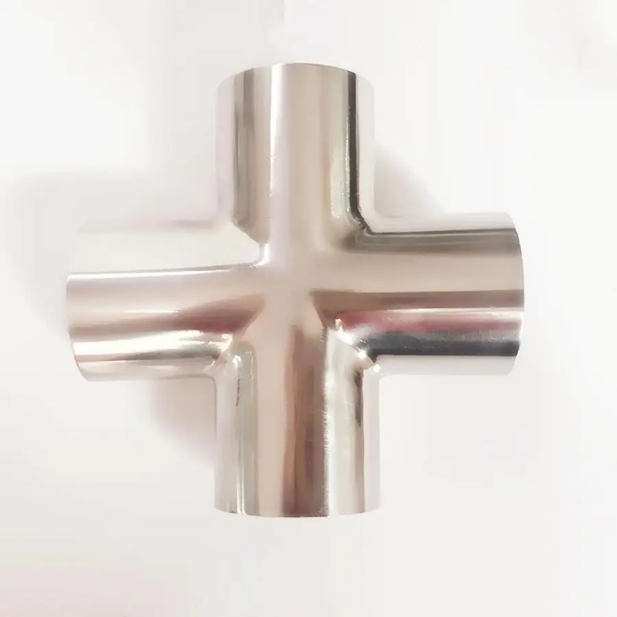 32mm 1.25" Pipe OD Butt Welding Cross 4 Ways Splitter SUS 304 Stainless Steel Sanitary Fitting Spliter Homebrew Beer Wine
32mm 1.25" Pipe OD Butt Welding Cross 4 Ways Splitter SUS 304 Stainless Steel Sanitary Fitting Spliter Homebrew Beer Wine