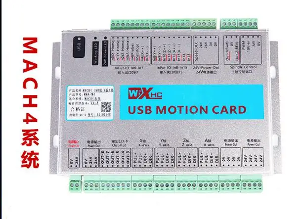 MACH4 USB interface board engraving machine CNC control board / motion control card / CNC 4 axis Standard Board
MACH4 USB interface board engraving machine CNC control board / motion control card / CNC 4 axis Standard Board