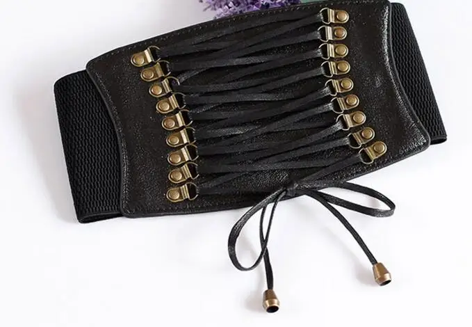 Punk Grommet Belt Long Tassel Fringe Corset Belts For Women Wide Zipper Buckle Lace Up Belt Ladies Slim Waist Belt Brede Riem
Punk Grommet Belt Long Tassel Fringe Corset Belts For Women Wide Zipper Buckle Lace Up Belt Ladies Slim Waist Belt Brede Riem