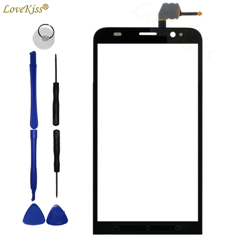 Передняя панель Z00BD Z00AD для Asus Zenfone 2 ZE551ML ZE550ML сенсорный экран ЖК дисплей