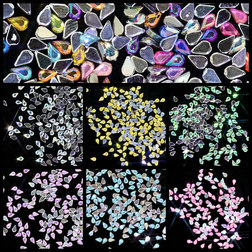 10000PCS 1x3mm Drop-shaped Shiny AB Colors Nail Stickers High Shine Sparkling Naill Diamonds Glitter Decoration Decals
10000PCS 1x3mm Drop-shaped Shiny AB Colors Nail Stickers High Shine Sparkling Naill Diamonds Glitter Decoration Decals