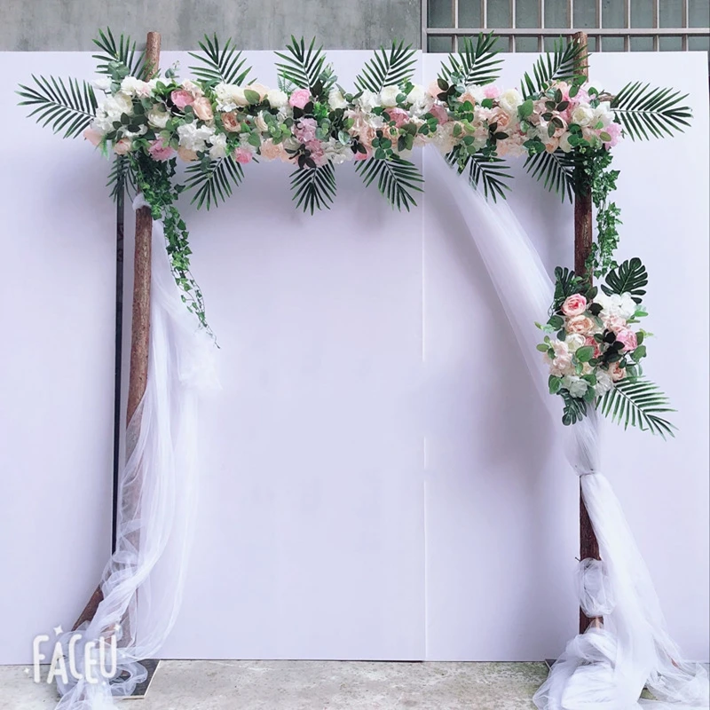 Custom DIY wedding arch backdrop decor road lead flower row artificial silk flower wall arch decor for party hotel ceremony wall
Custom DIY wedding arch backdrop decor road lead flower row artificial silk flower wall arch decor for party hotel ceremony wall