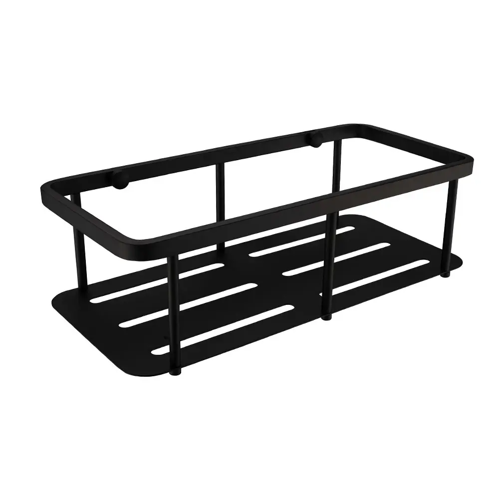 AUSWIND Modern Black Paint Wall Mounted storage shelf Multi-function Stainless Steel Square corner baskets Bathroom accessories
AUSWIND Modern Black Paint Wall Mounted storage shelf Multi-function Stainless Steel Square corner baskets Bathroom accessories
