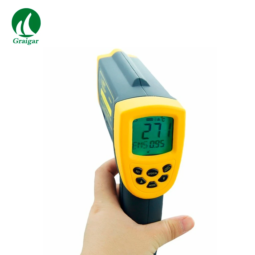 Smart Sensor AR892+ Professional Industrial Non-Contact Digital IR Infrared Thermometer Range 200C~2200C
Smart Sensor AR892+ Professional Industrial Non-Contact Digital IR Infrared Thermometer Range 200C~2200C