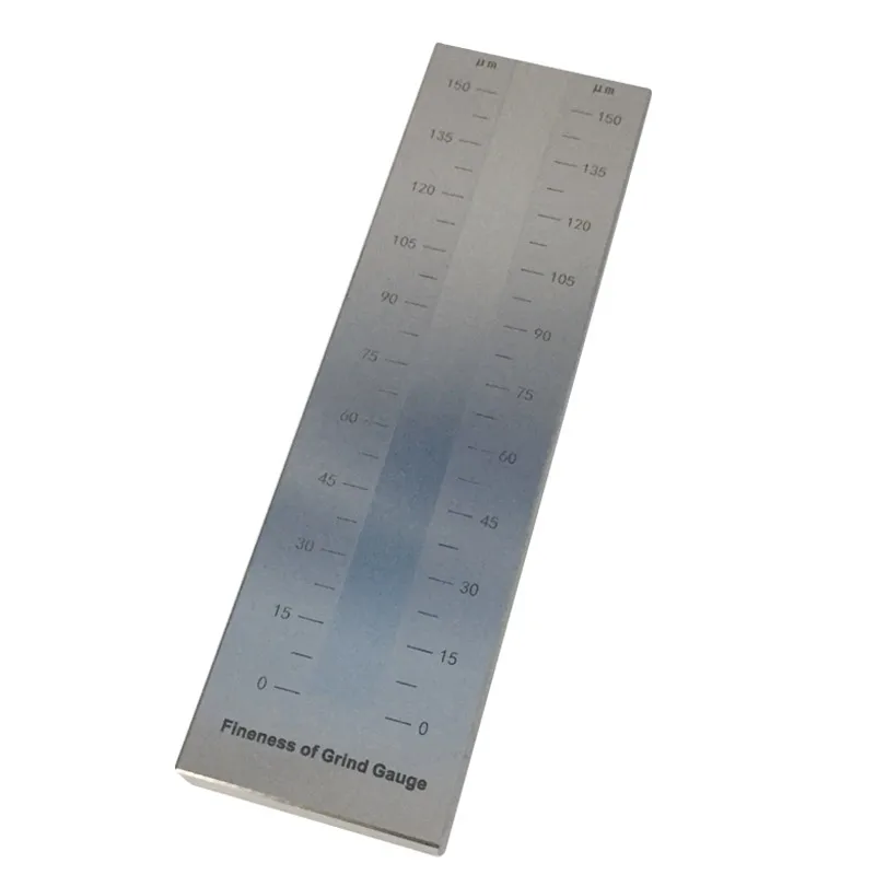Division Value 7.5um Single Groove Painting Stainless Steel Hegman Fineness of Grind Gauge BGD241/4 (0-150um)
Division Value 7.5um Single Groove Painting Stainless Steel Hegman Fineness of Grind Gauge BGD241/4 (0-150um)