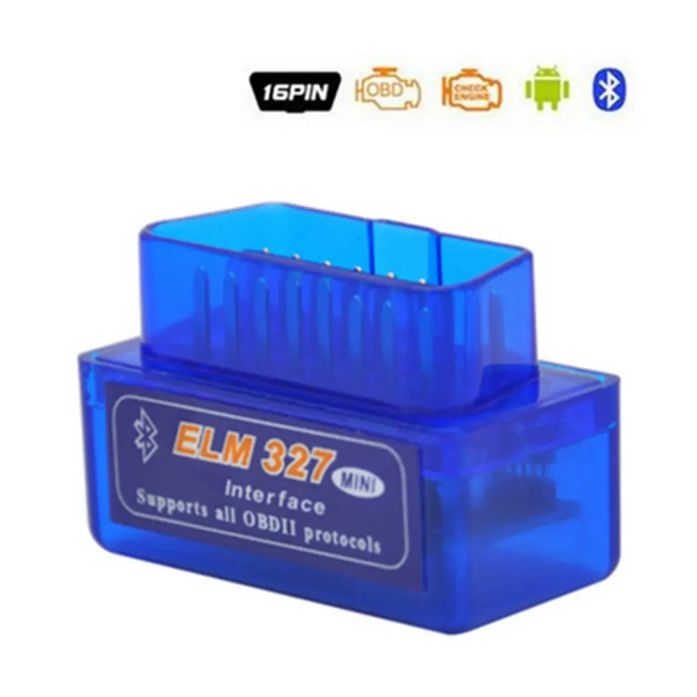 V2.1 ELM 327 OBD2 Elm327 Bluetooth Adapter Cord Reader Scan Tool Elm-327 Car Diagnostic Scanner OBD 2 II Auto Diagnostic Tool
V2.1 ELM 327 OBD2 Elm327 Bluetooth Adapter Cord Reader Scan Tool Elm-327 Car Diagnostic Scanner OBD 2 II Auto Diagnostic Tool