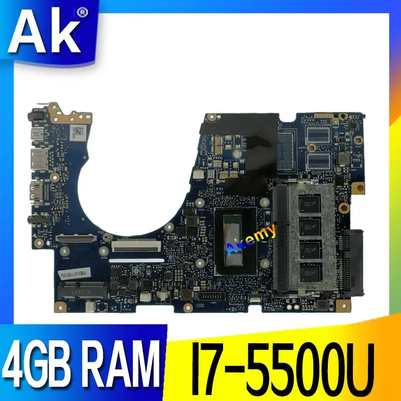 Akemy UX303LAB Laptop Motherboard For Asus UX303LA UX303LNB Laptop Motherboard I7-5500U 4GB RAM 90NB04Y0-R05000
Akemy UX303LAB Laptop Motherboard For Asus UX303LA UX303LNB Laptop Motherboard I7-5500U 4GB RAM 90NB04Y0-R05000
