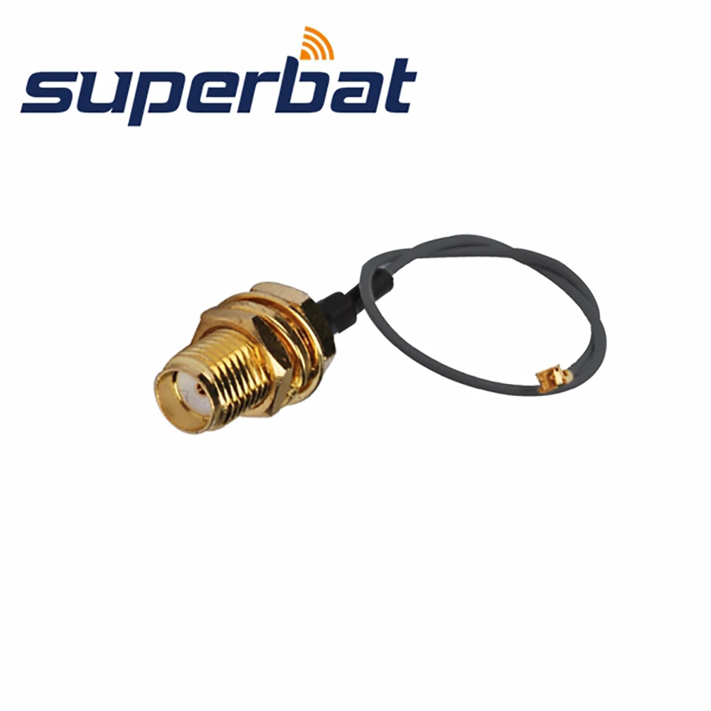 Superbat ОТРЕЗОК кабеля SMA мама перегородка к IPX/UFL прямой разъем с кабелем 1,13 20 см
Superbat ОТРЕЗОК кабеля SMA мама перегородка к IPX/UFL прямой разъем с кабелем 1,13 20 см