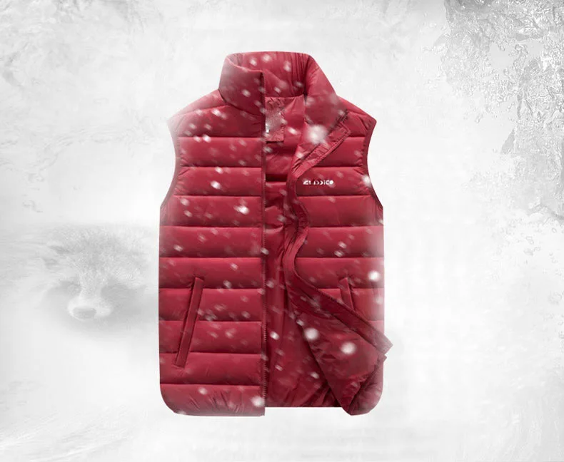 Winter new three-dimensional striped men's printing down vest casual plus fertilizer to increase 80% down collar men's vest
Winter new three-dimensional striped men's printing down vest casual plus fertilizer to increase 80% down collar men's vest
