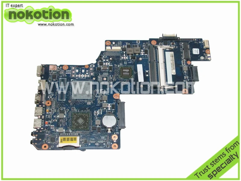 NOKOTION Laptop motherboard for toshiba satellite C850D H000051810 REV 2.1 E1200 DDR3 ADM Integrated Graphics Mainboard
NOKOTION Laptop motherboard for toshiba satellite C850D H000051810 REV 2.1 E1200 DDR3 ADM Integrated Graphics Mainboard